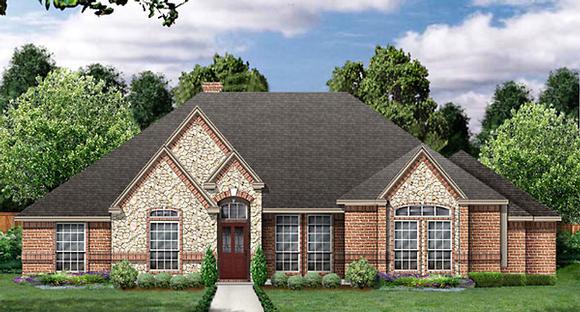 House Plan 89826 Elevation