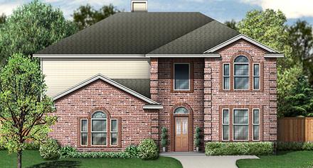 House Plan 89830 Elevation