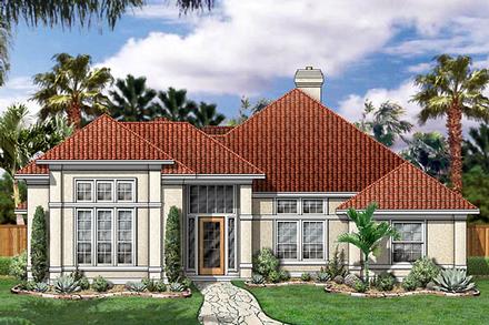 Florida Mediterranean Elevation of Plan 89839