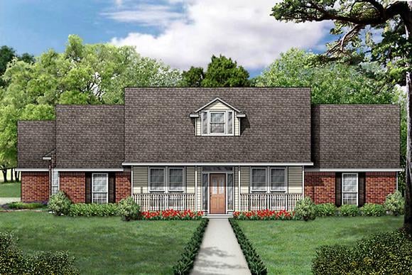 House Plan 89846 Elevation