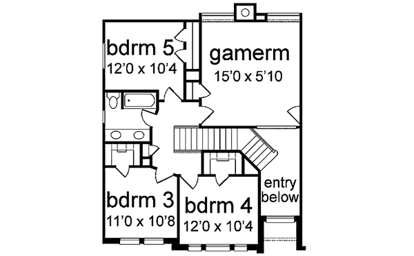 European Traditional Level Two of Plan 89850