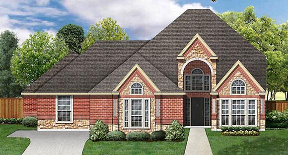 House Plan 89869 Elevation