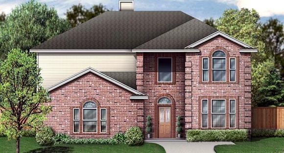 House Plan 89892 Elevation