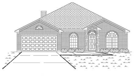 Traditional Elevation of Plan 89894