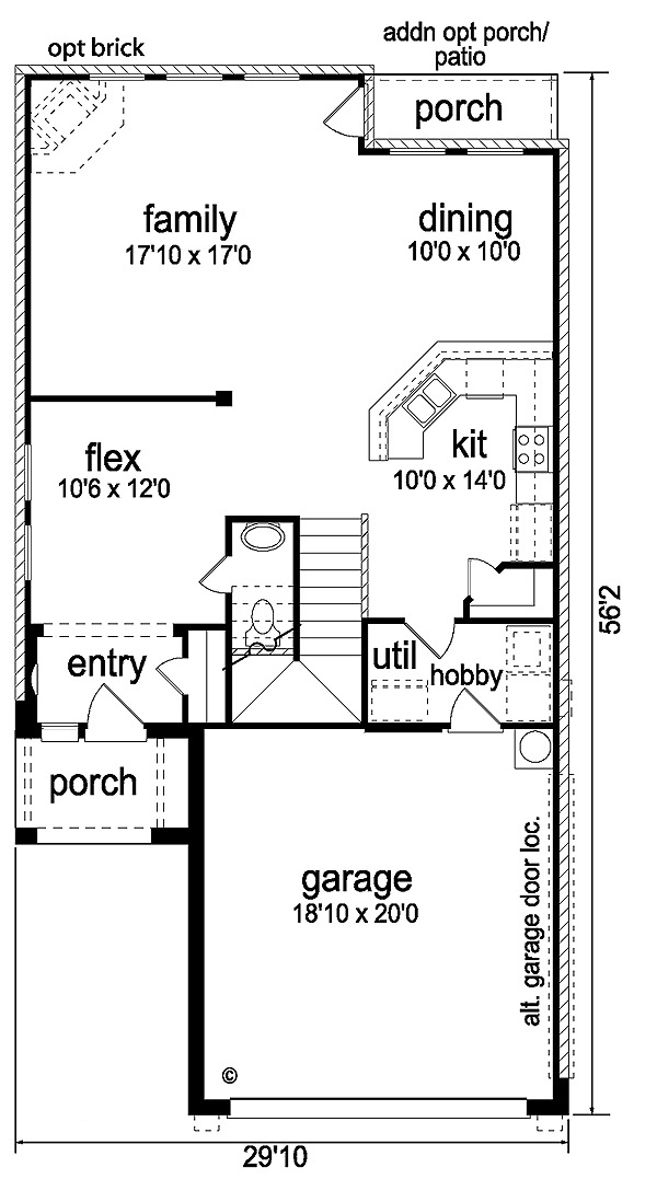 Traditional Level One of Plan 89908