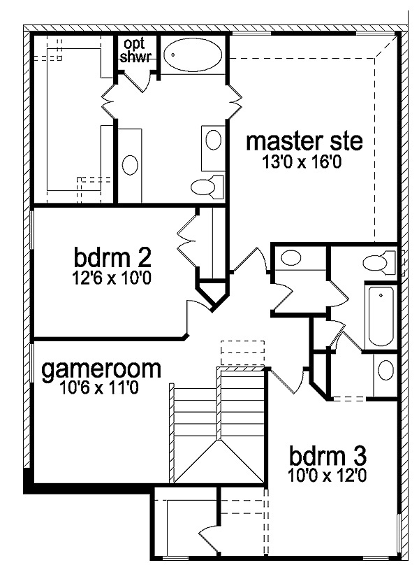 Traditional Level Two of Plan 89908