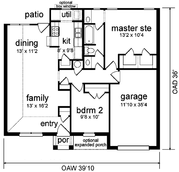 Traditional Level One of Plan 89910