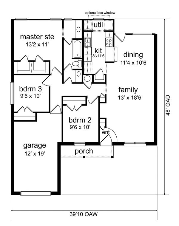 Traditional Level One of Plan 89912