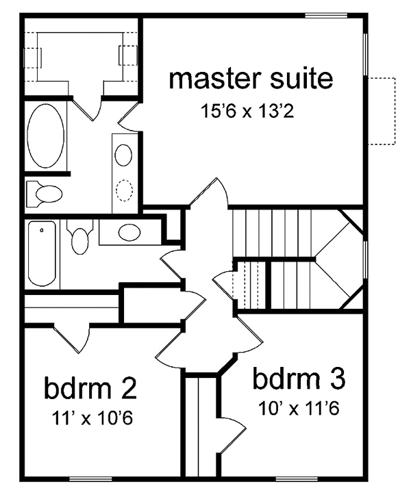 Traditional Level Two of Plan 89922