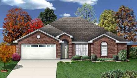 Country Traditional Elevation of Plan 89931