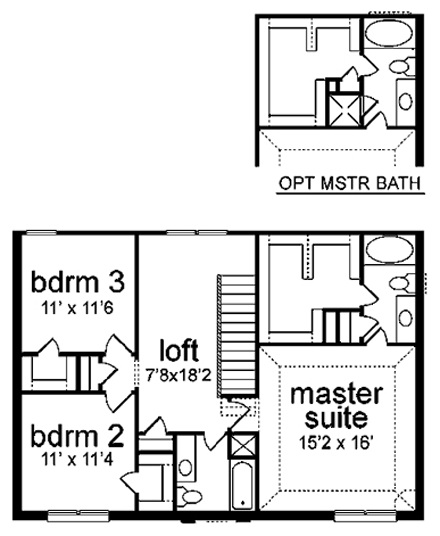 Traditional Level Two of Plan 89932