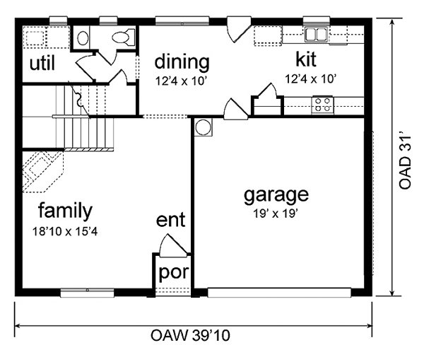 Traditional Level One of Plan 89938