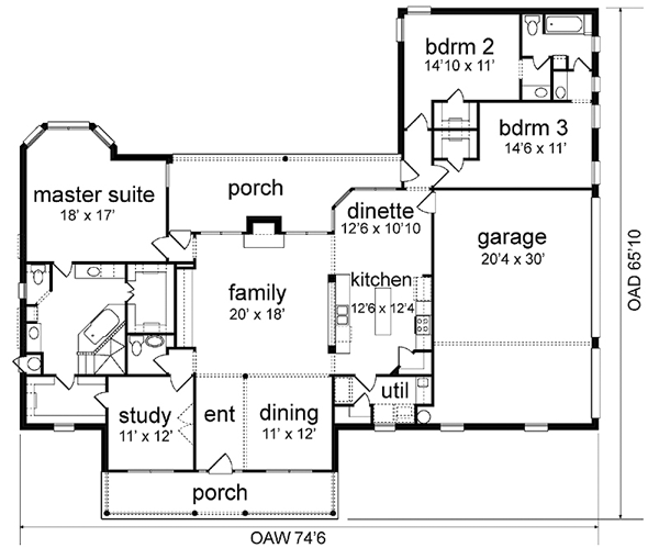 Cape Cod Country Level One of Plan 89941