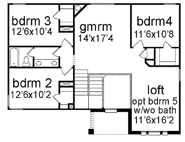 Traditional Level Two of Plan 89952