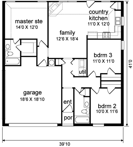 First Level Plan