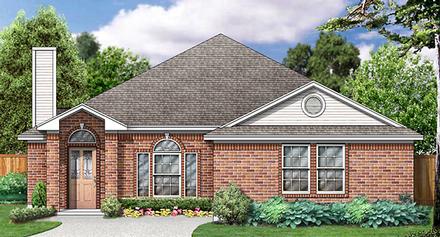 House Plan 89971 Elevation