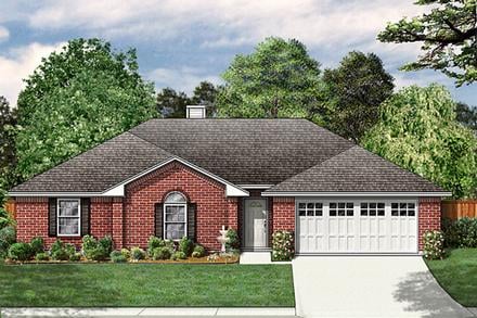 House Plan 89980 Elevation