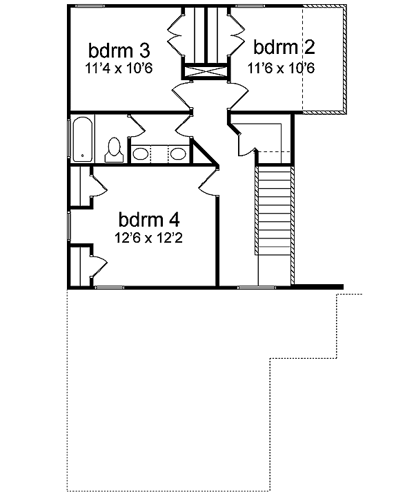 Contemporary Traditional Level Two of Plan 89993