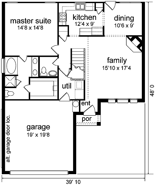 Contemporary Level One of Plan 89994