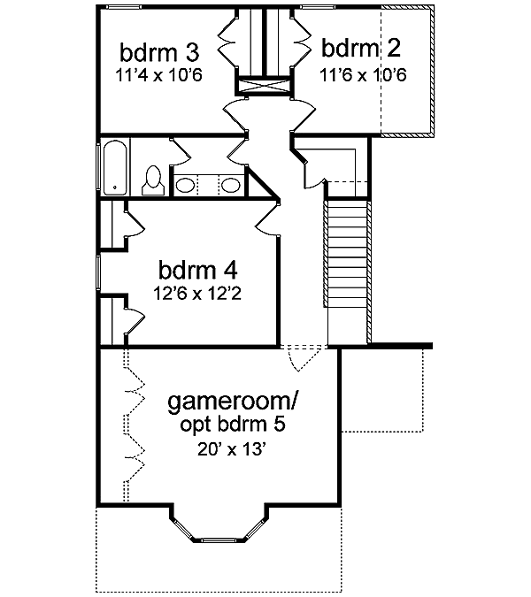 Contemporary Level Two of Plan 89994