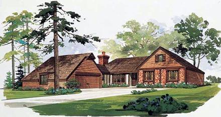 Contemporary Elevation of Plan 90203
