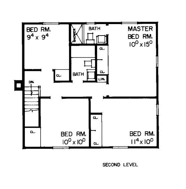 Colonial Country Level Two of Plan 90217