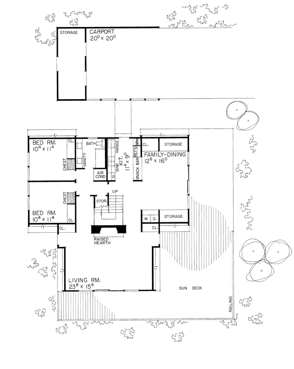 A-Frame Level One of Plan 90233