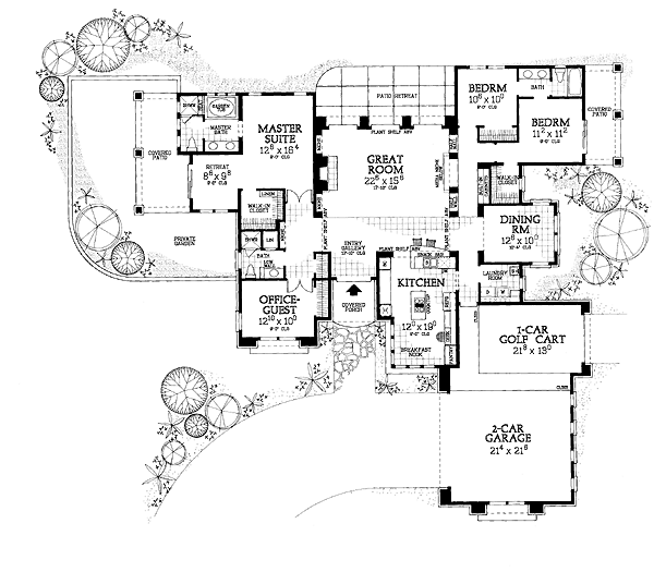 Traditional Level One of Plan 90286