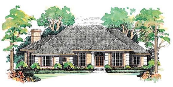 House Plan 90292 Elevation