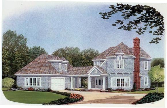 House Plan 90332 Elevation