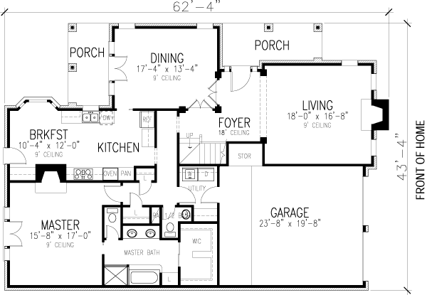 Contemporary European Level One of Plan 90353