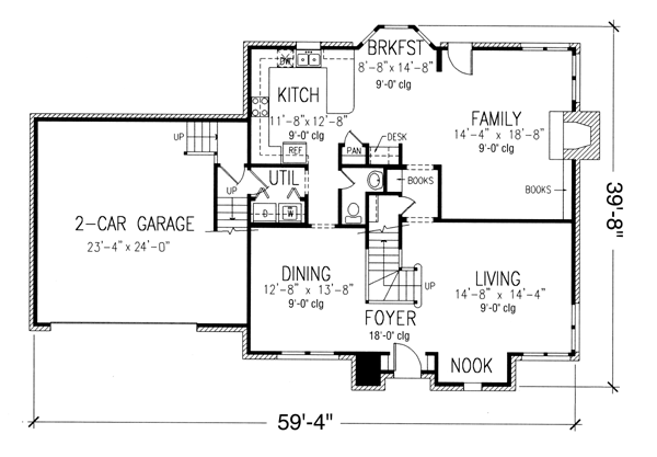 Colonial Level One of Plan 90360