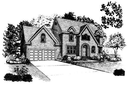 House Plan 90376 Elevation