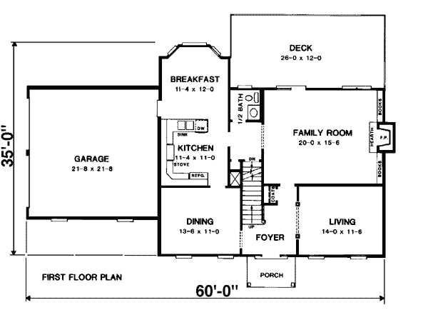 Colonial Level One of Plan 90449