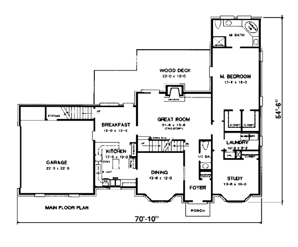 Colonial Level One of Plan 90450