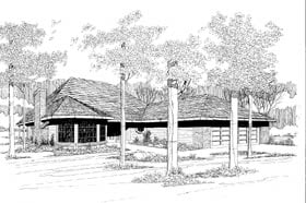 Plan 90500 - 1299 Square Feet