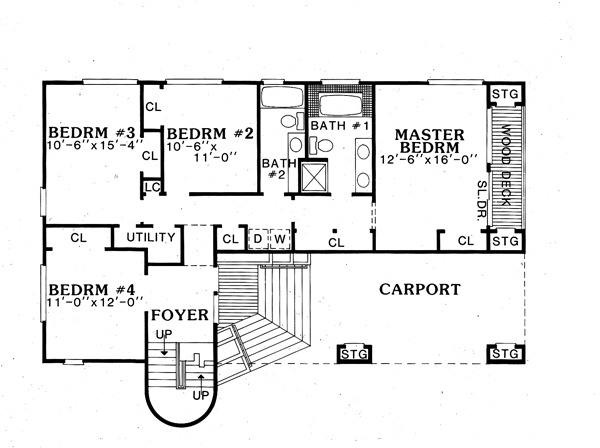 Contemporary Level One of Plan 90620