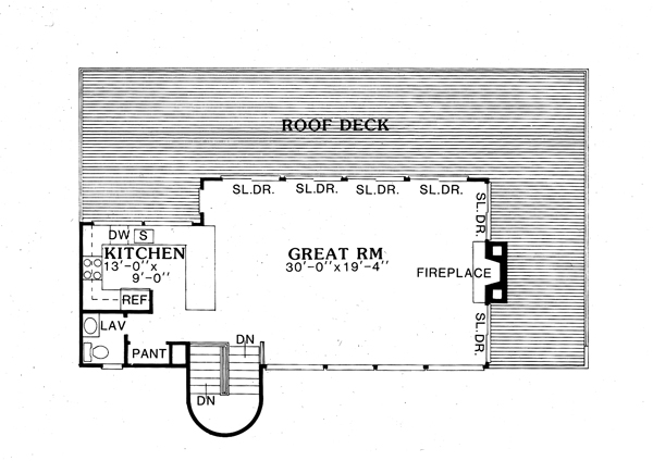 Contemporary Level Two of Plan 90620