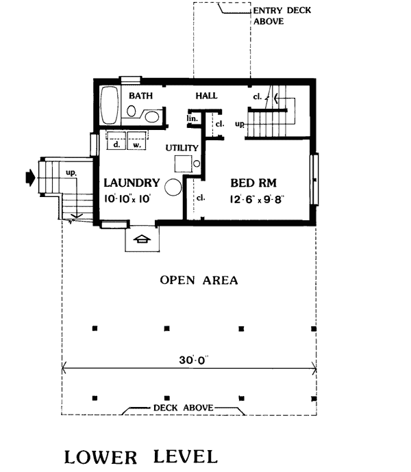 Cabin Level Three of Plan 90633