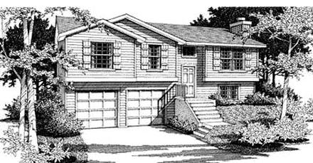 Traditional Elevation of Plan 90704