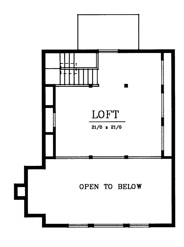 Contemporary Narrow Lot Level Two of Plan 90707