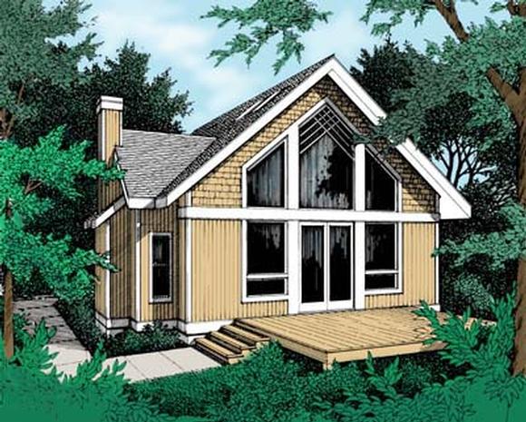 House Plan 90707 Elevation