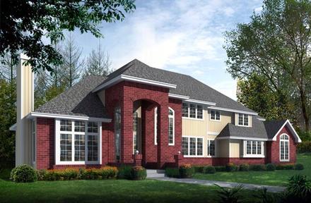 House Plan 90736 Elevation