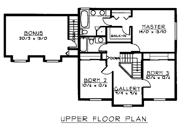 Colonial Traditional Level Two of Plan 90739