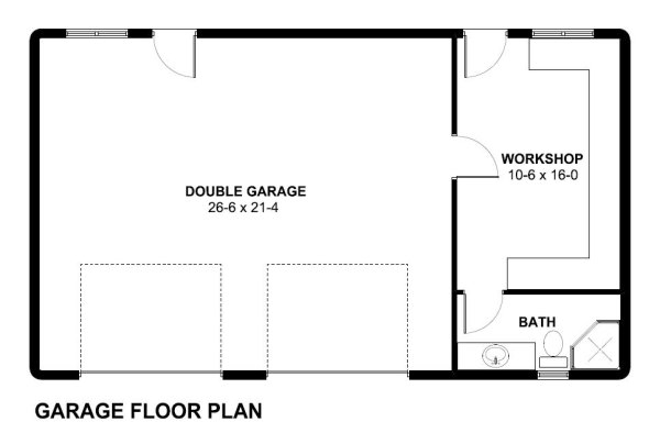 Southwest Level One of Plan 90821