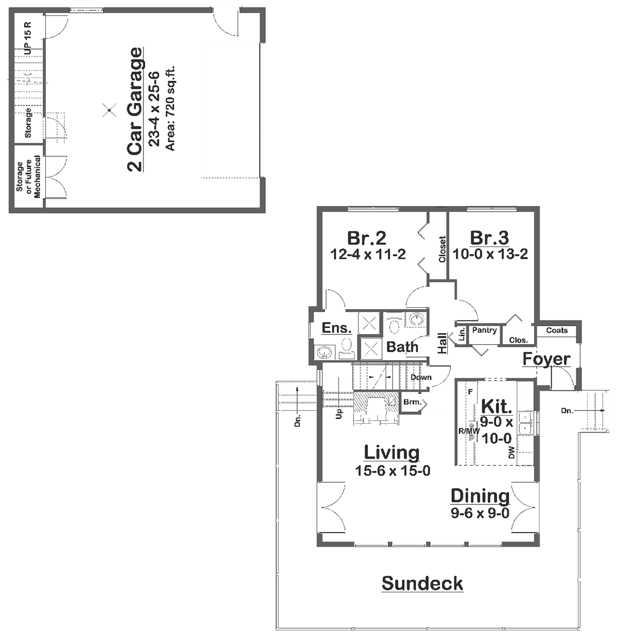 Contemporary Level One of Plan 90844