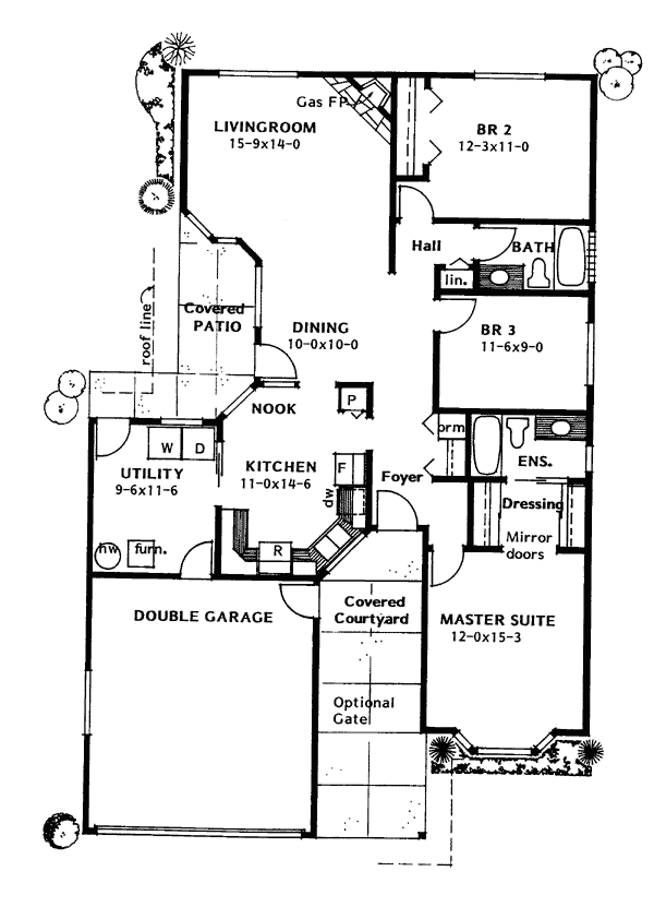 Traditional Level One of Plan 90857