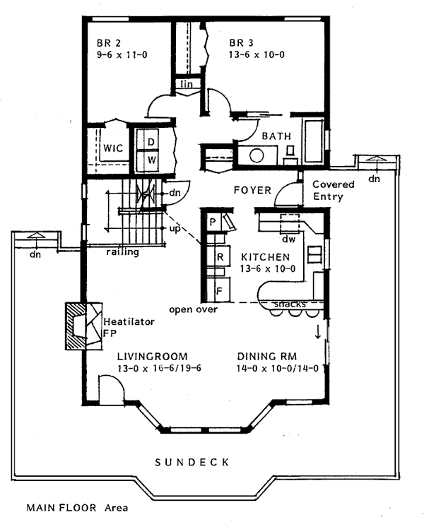 Contemporary Level One of Plan 90869