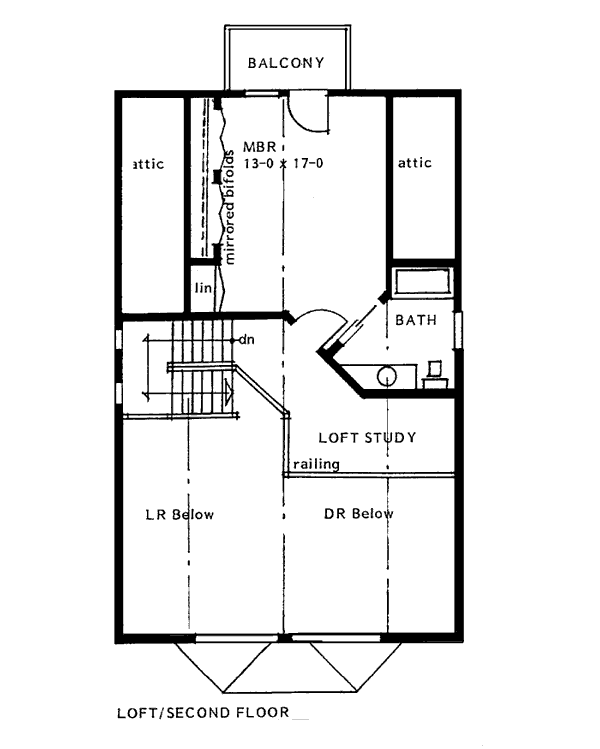 Contemporary Level Two of Plan 90869
