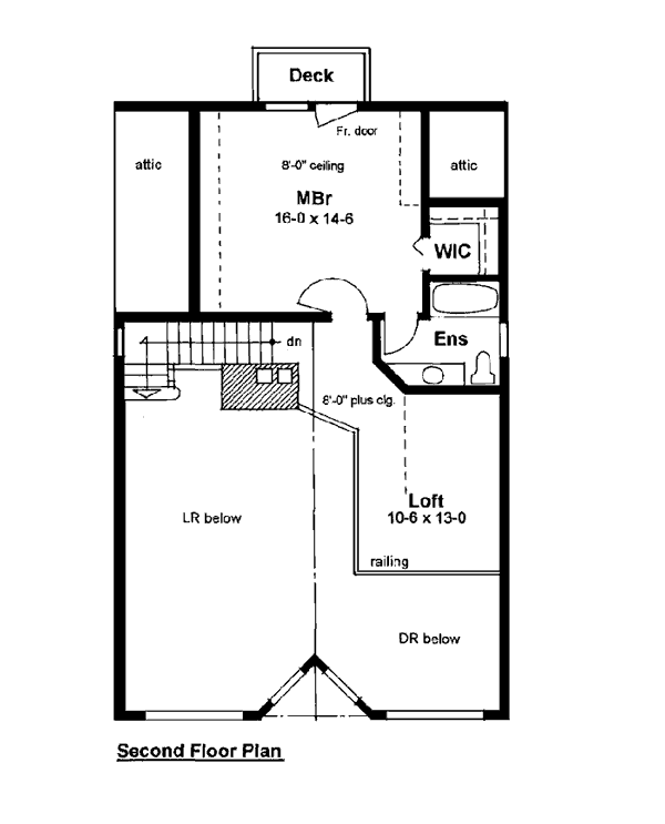 Contemporary Level Two of Plan 90870